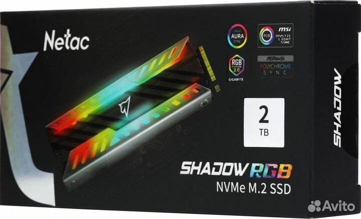 Твердотельный накопитель (SSD) Netac NT01NV3000RGB-2T0-E4X