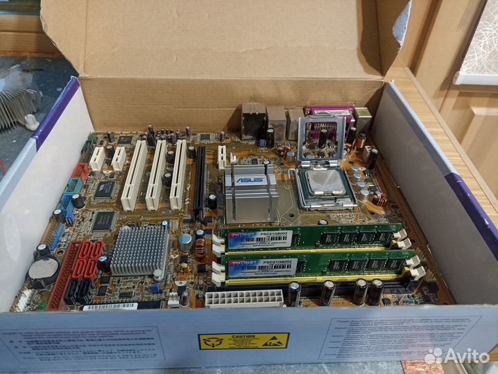 Материнская плата asus Р5В-Е с проц.Intel E6600