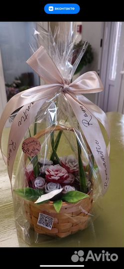 Мыльные мини букеты