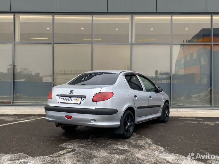 Peugeot 206 1.4 МТ, 2007, 206 000 км