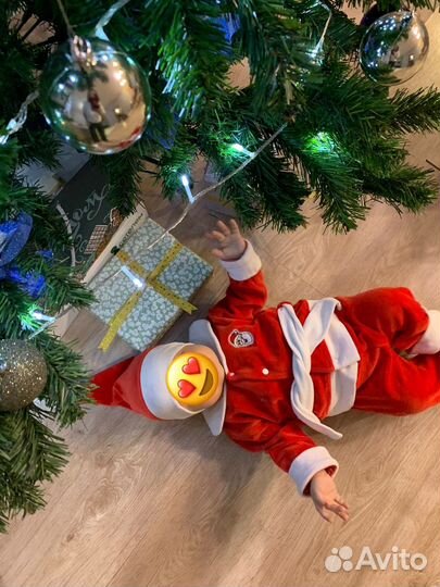 Костюм деда мороза детский на прокат