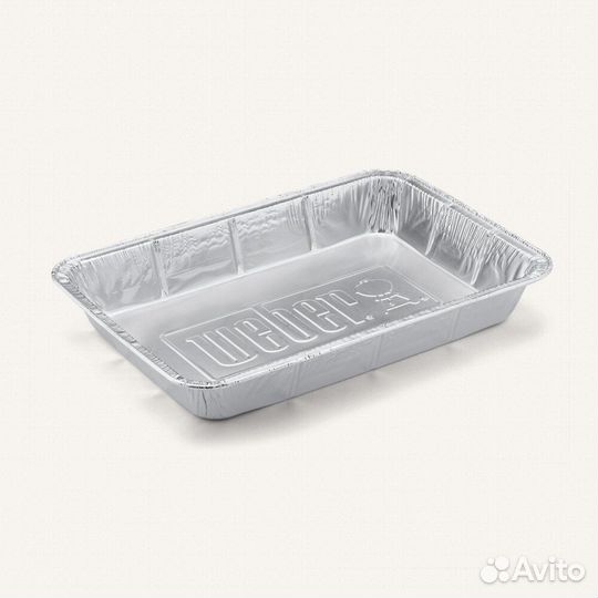 Алюминиевые поддоны Weber большие, 10 шт, 6416