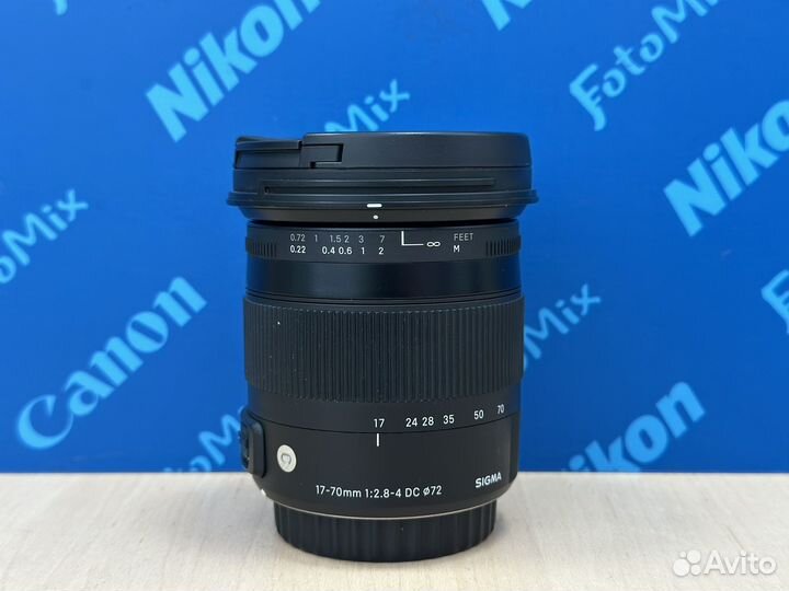 Sigma на canon 17-70mm f/2.8-4 (sn:0008)