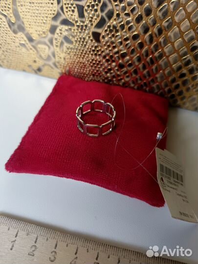 Кольцо серебро 925 новое