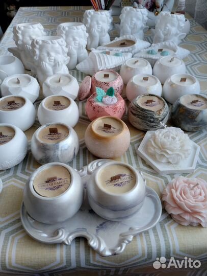 Арома свечи в наличии и под заказ, ручная работа