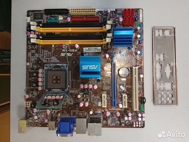 Материнская плата сокет LGA775 Asus P5Q-VM купить в Санкт-Петербурге ...