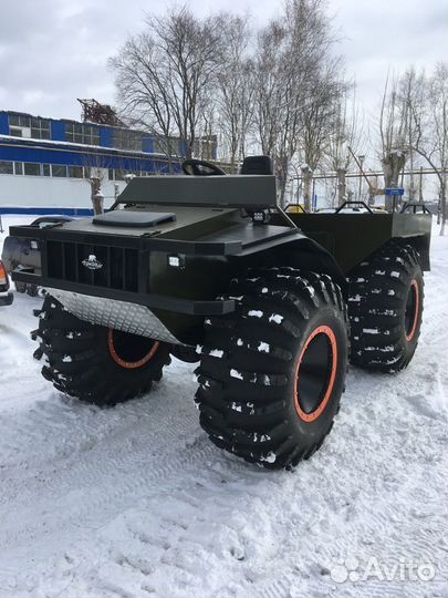 Вездеход болотоход Тундра с эпсм