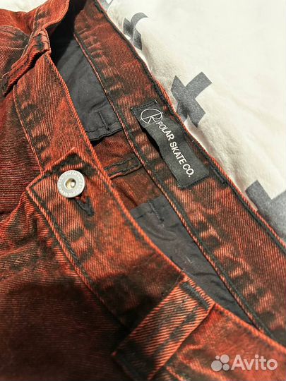 Джинсы широкие polar skate