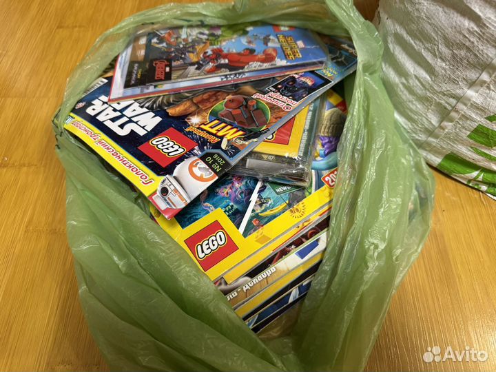 Lego детали россыпью