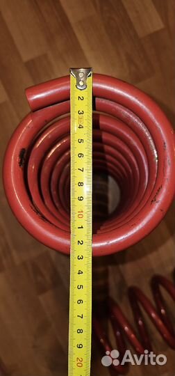 Задние усиленные пружины с Nissan Murano z51