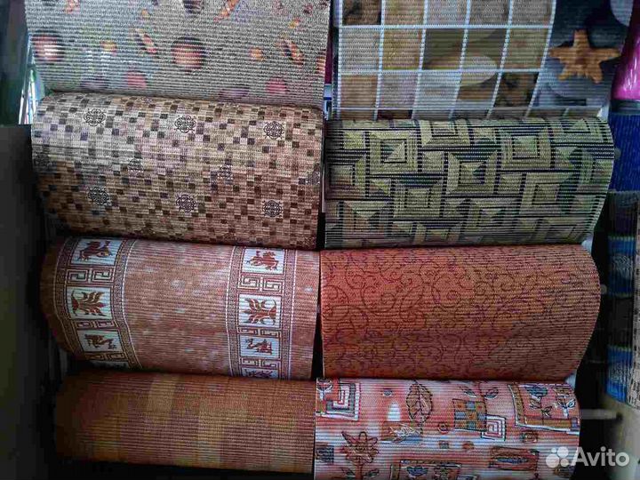 Рулонные коврики для ванны,туалета,корридора,бани