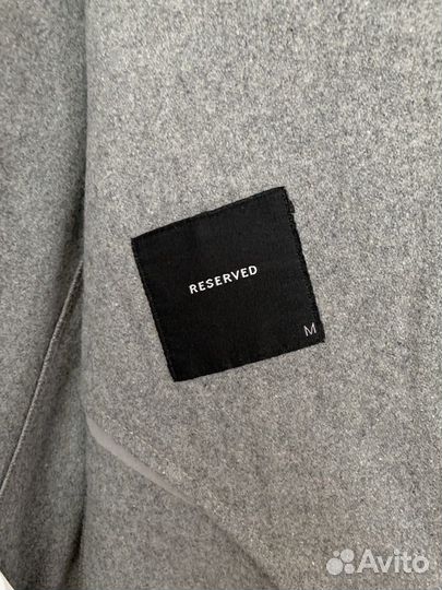 Пиджак мужской Reserved р S тёплый шерсть