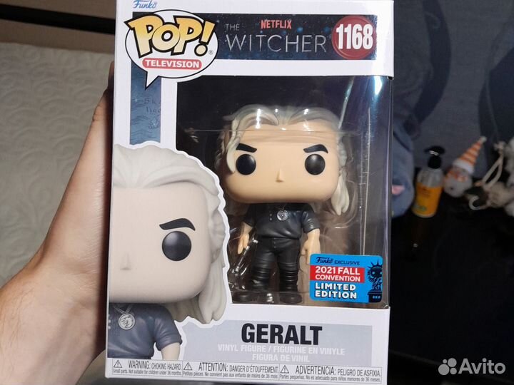 Funko POP Geralt 1168 (The Witcher)