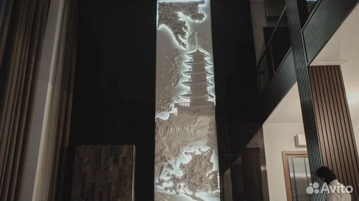 Барельеф / Панно Пагода