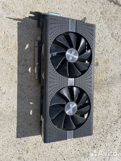 Видеокарта Sapphire rx580 Nitro+ 570 Nirto+ 4gb