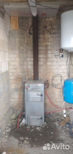 Твердотопливный котел длительного горения