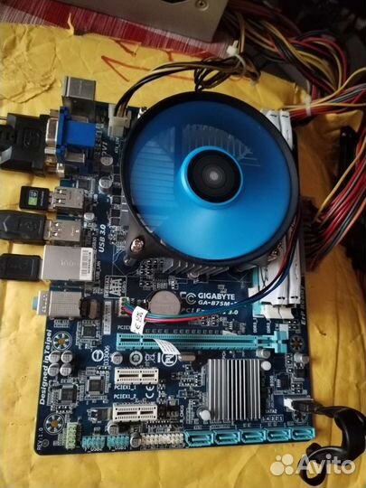 Плата (1155 сокет + i7-2600k)