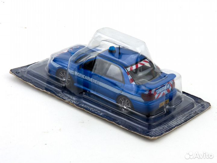 Модель деагостини полиция франции Subaru Impreza