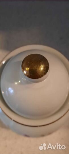 Кофейник Мейсенский букет ГДР