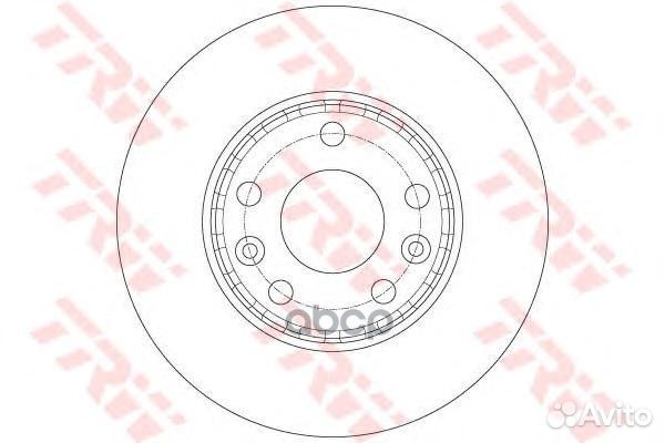Диск тормозной передний renault duster (+ESP)