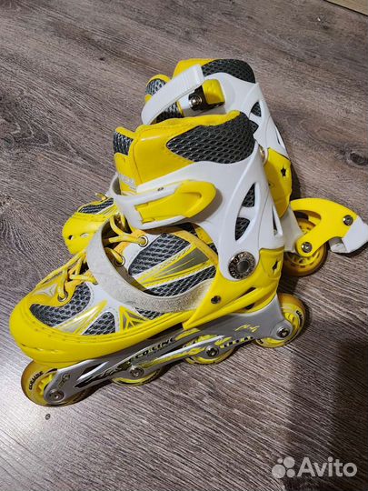 Роликовые коньки детские раздвижные 26-33