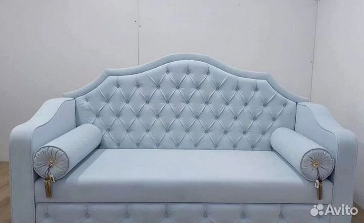 Кровать диван детская мягкая