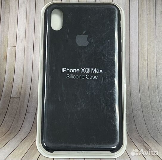 Чехол накладка iPhone XS Max Черный