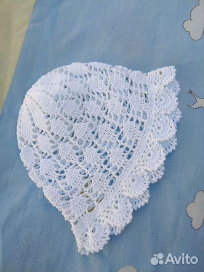 Вязаная панама