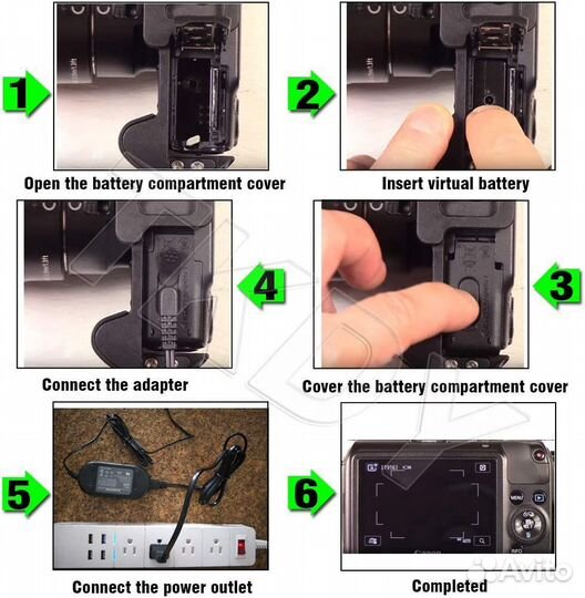 Сетевой адаптер питания ACK-E12 Canon