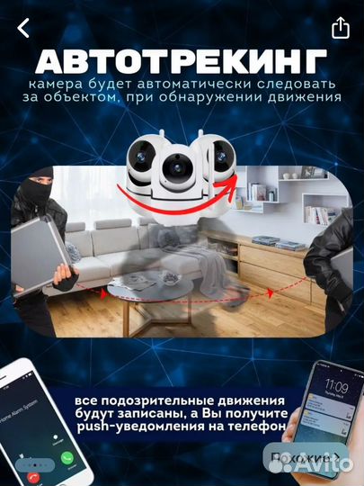 Видеоняня Камера видеонаблюдения wifi