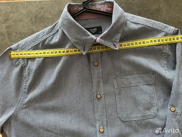 Рубашка мужская M хлопок colins