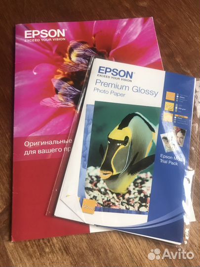 Фотобумага глянцевая Epson/20л, 5л