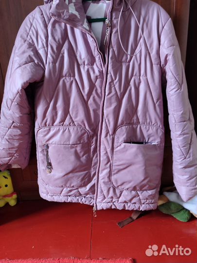 Куртка демисезонная женская 44 46 светлая
