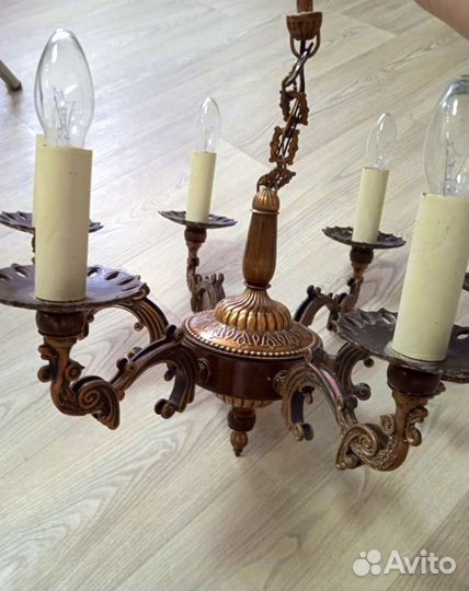 Люстра старая