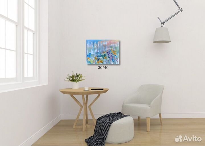 Картина маслом на холсте 