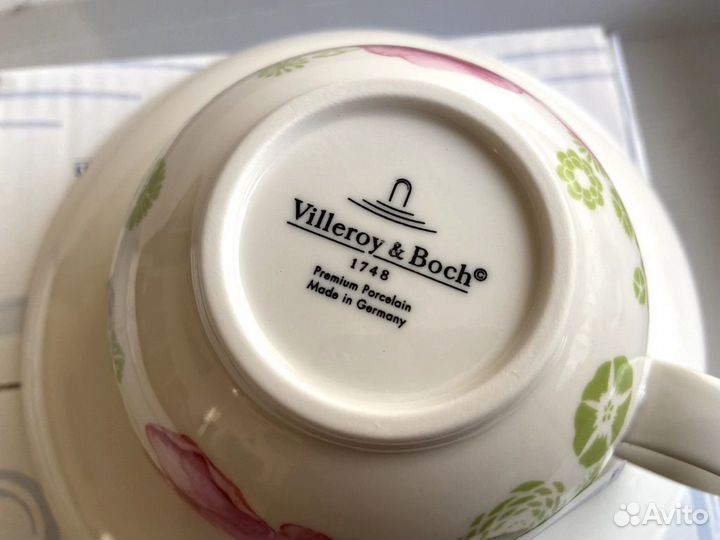 Чайная пара 0.3L Villeroy & Boch Rose Cottage 8500
