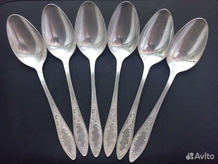 Ложки столовые Мельхиор СССР