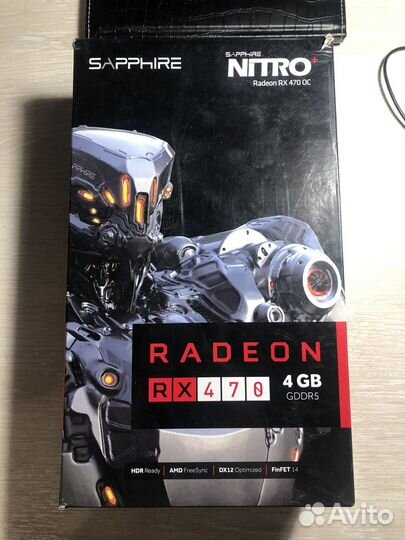 Видеокарта rx 470 4gb