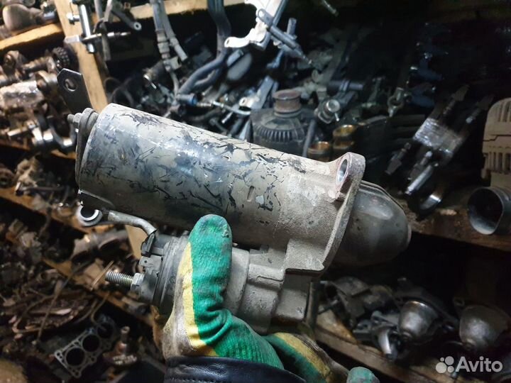 Стартер Audi a8 d2 v8 3.7 4.2 aqf auw akc abz а8