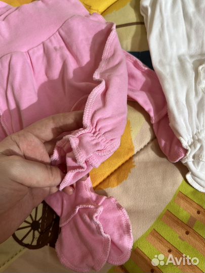 Ползунки рикотрикотаж с резинкой 50