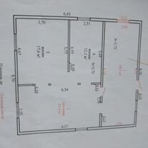 Дом 76,6 м² на участке 25 сот.