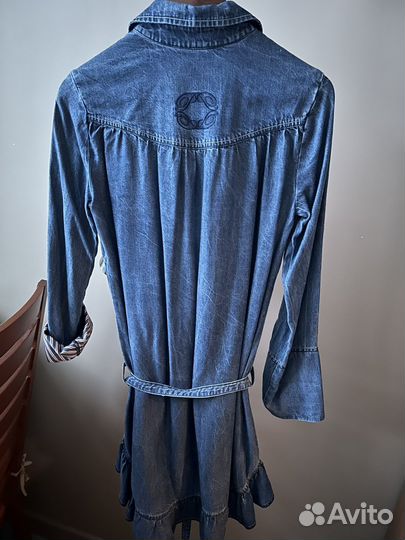 Джинсовое платье 44 размер