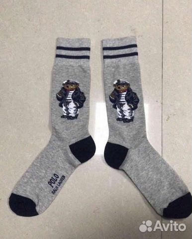 Носки ralph lauren с мишкой