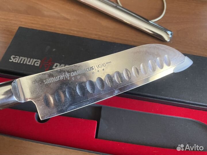 Кухонный нож Samura Сантоку Damscus SD-0094