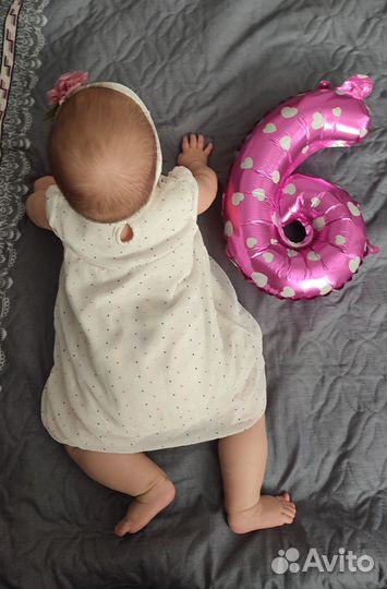 Красивое нежное платье для девочки 0-5