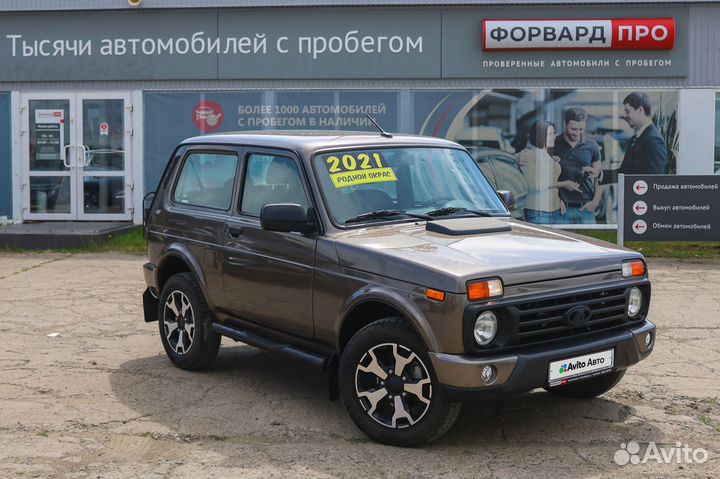 LADA 4x4 (Нива) 1.7 МТ, 2021, 8 400 км