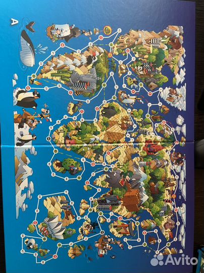 Настольная игра вокруг света