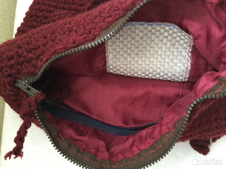 Сумка женская вязаная