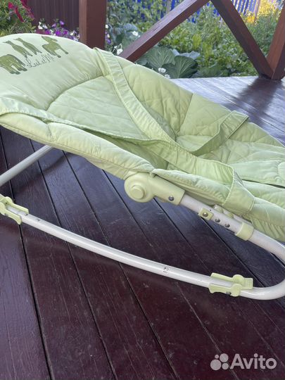 Шезлонг детский качалка