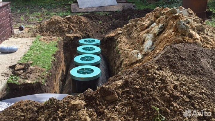 Септик для высокого уровня грунтовых вод